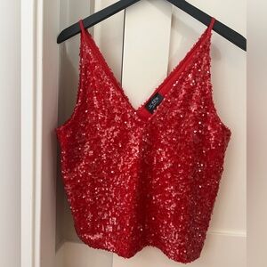 JCrew Collection Sequin Tank Cami top- NWOT